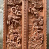 Tranh cha mẹ gỗ hương đá