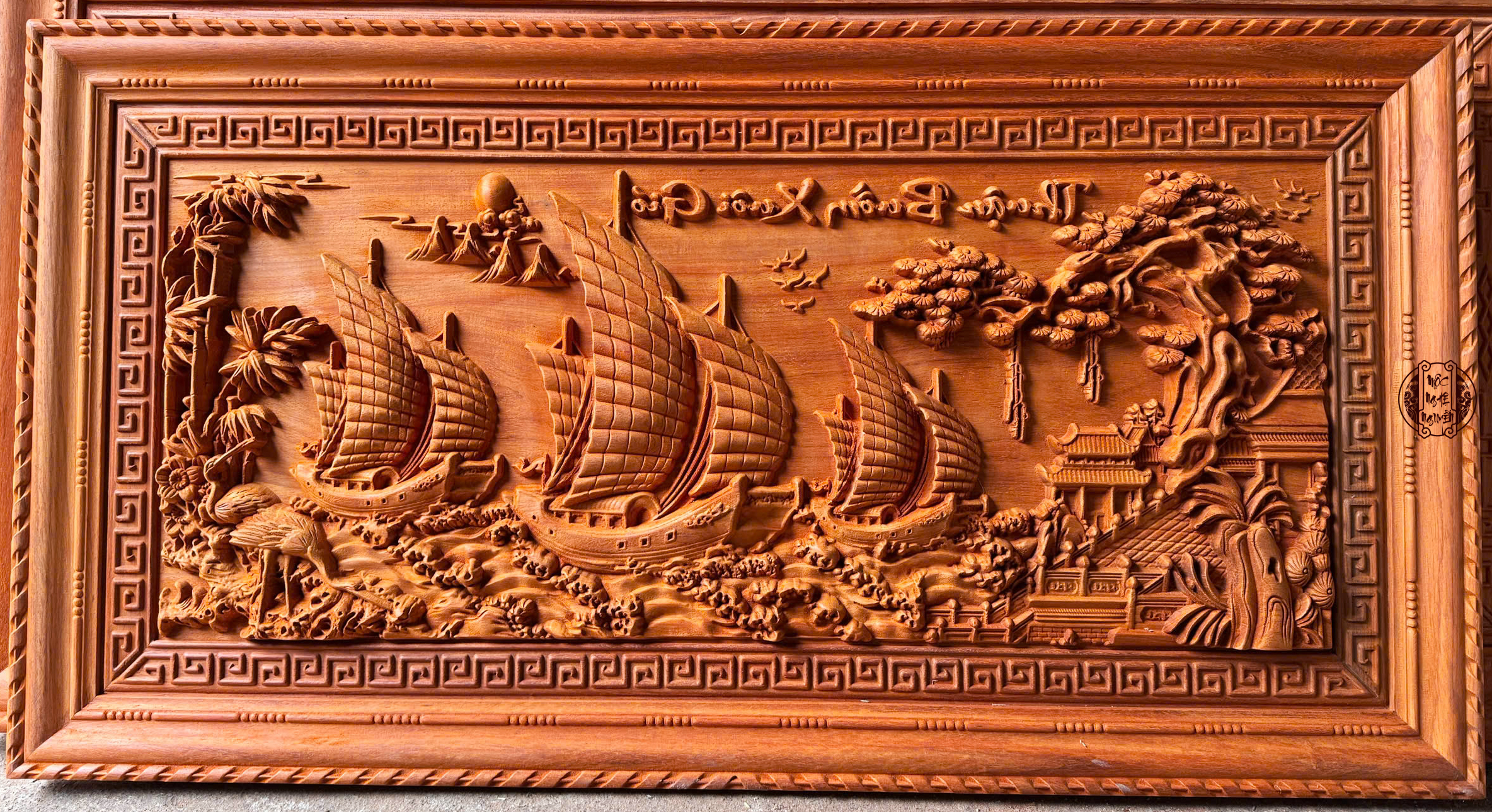 tranh thuan buon suoi gio