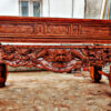 Sập thờ tứ linh gỗ hương đá
