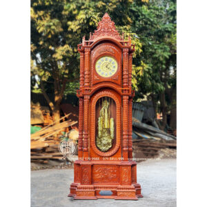 Đồng Hồ Tứ Trụ gỗ Hương Đá