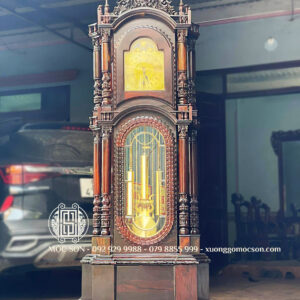 Đồng Hồ Tứ Trụ gỗ trắc