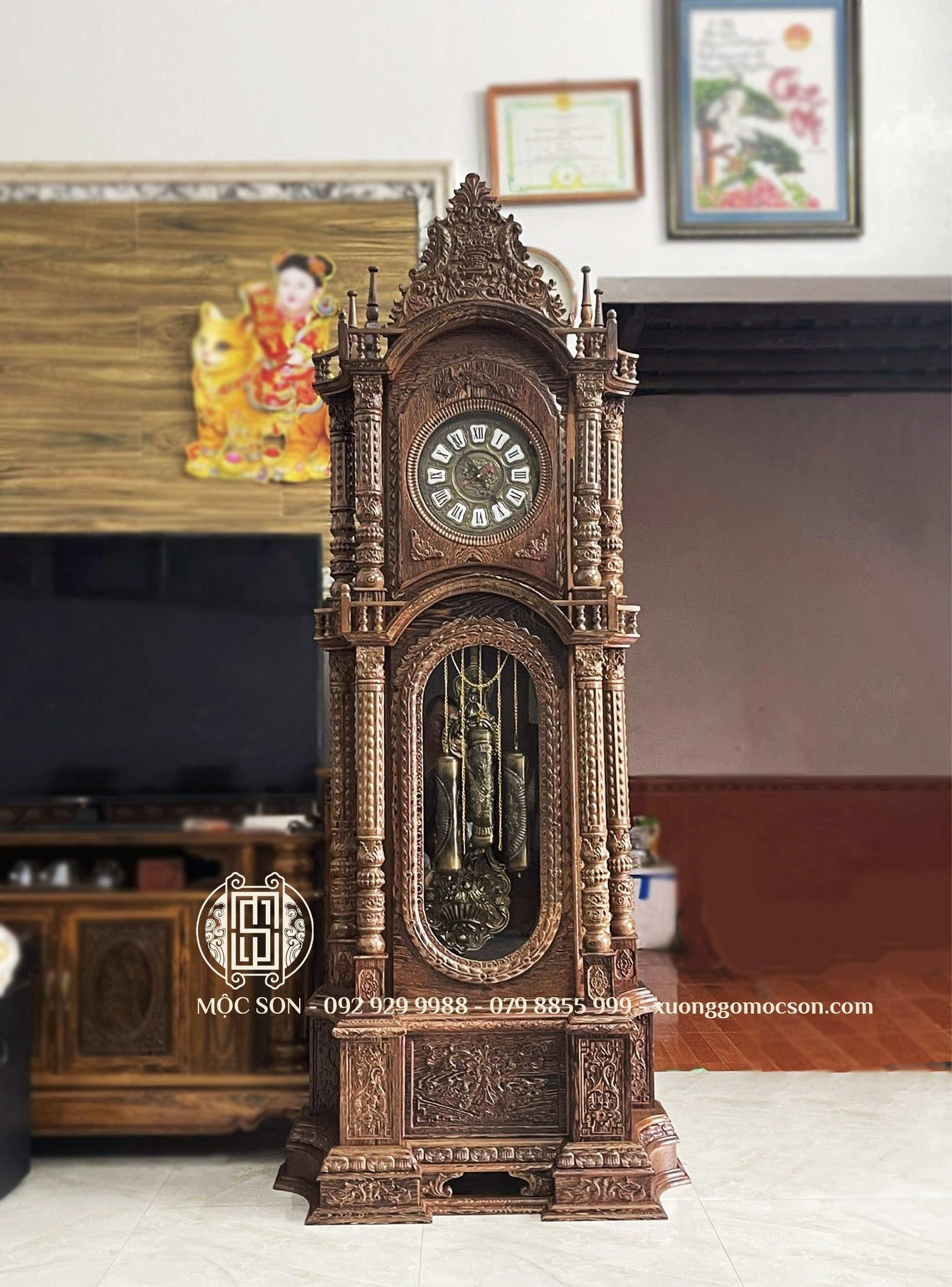 Đồng Hồ Tứ Trụ Phòng khách