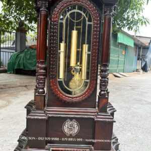 Đồng Hồ Tứ Trụ gỗ trắc